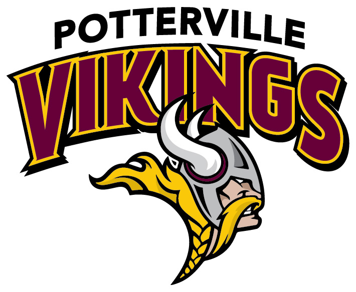 Potterville Middle School Vikings logo